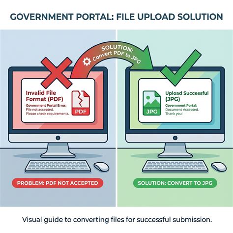 Rajasthan SSO ID Photo Upload Error Fix — Convert PDF to JPG Under ...