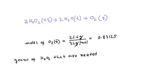 Image result for Demi Equation O2 H2O2