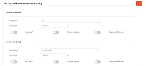 User Profile Fields | miniOrange Identity Platform Partner Portal Handbook