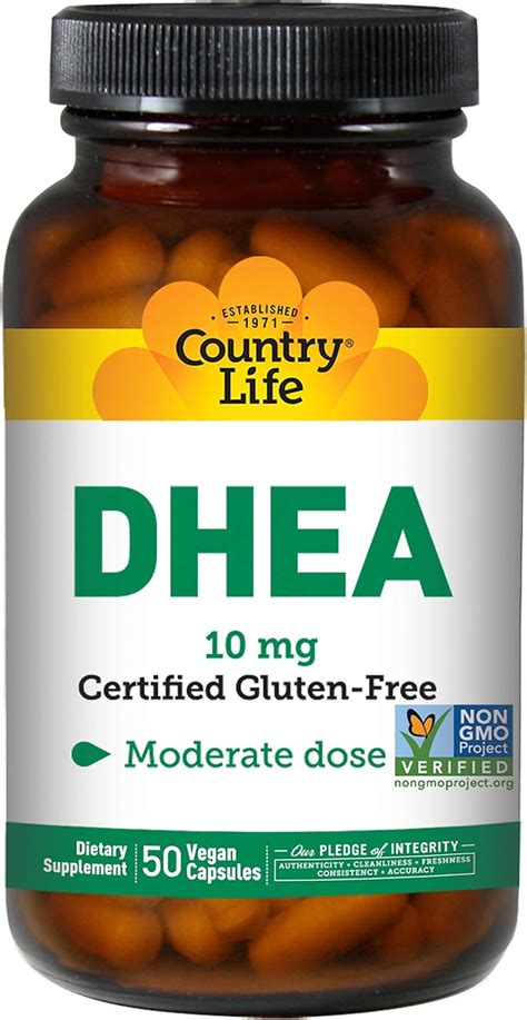 Buy Country Life DHEA 10 mg, 50 Capsules Pack of 3 Online at Lowest ...