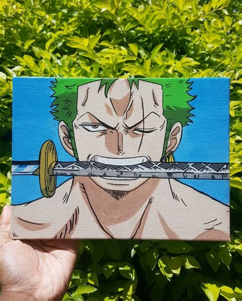 Anime painting zoro one piece luffy sanji Cute Canvas Paintings, Canvas Painting Designs ...