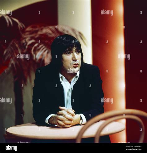 Serge Lama, französicher Chansonnier, 1978. Serge Lama, French ...