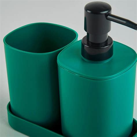 Buy Pacific Emery Giana 3Pcs Polypropylene Bathroom Set from Home ...