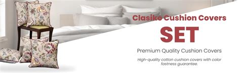 Buy Clasiko Cushion Covers Set Of 5 Beige With Quilting; Cotton Fabric ...