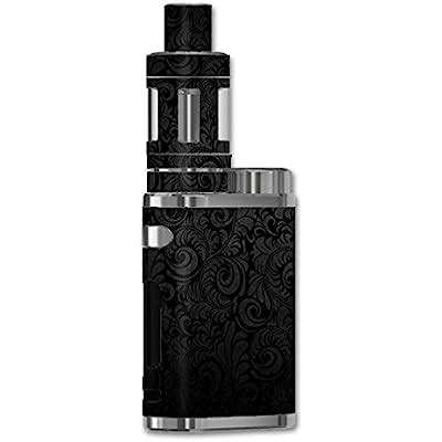 Buy Skin Decal Vinyl Wrap for eLeaf iStick Pico 75w TC Vape ModBlack ...