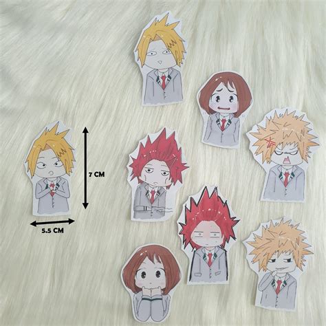 Buy [My Hero Academia] - Boku No Hero Academia Chibi Fanart Stickers ...
