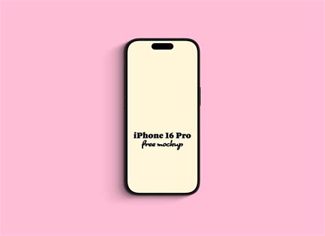 iPhone 16 Pro Mockup