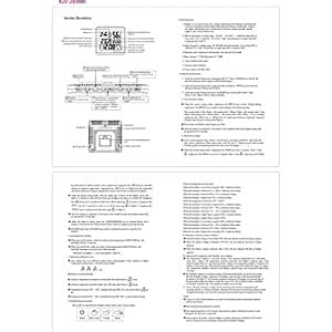 Buy Losa Digital Weather Station Sound Controlled Time Alarm Clock with ...