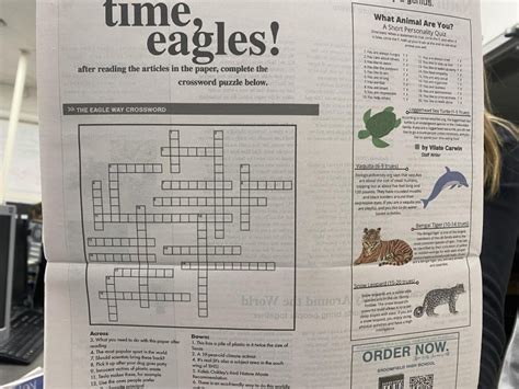 Crossword Puzzle Answers Revealed - The Eagle Way