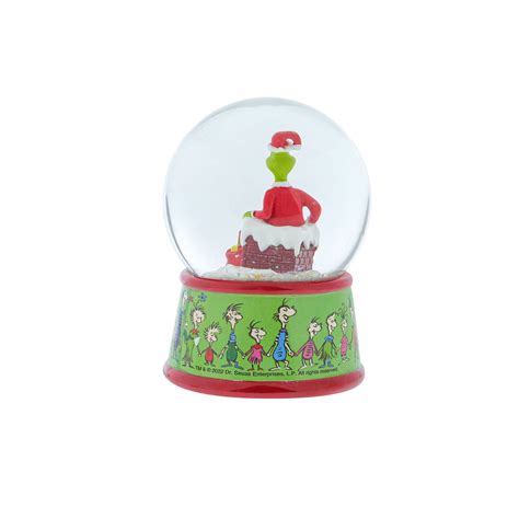 Buy Dr Seuss' The Grinch Who Stole Christmas, Grinch 100 mm Snow Globe ...