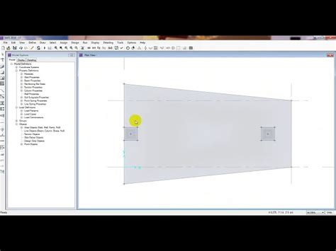 CSI SAFE 2016 TUTORIALS DESIGN ECENTIRC TRAPIZOIDAL COMBINED FOUNDATION ...