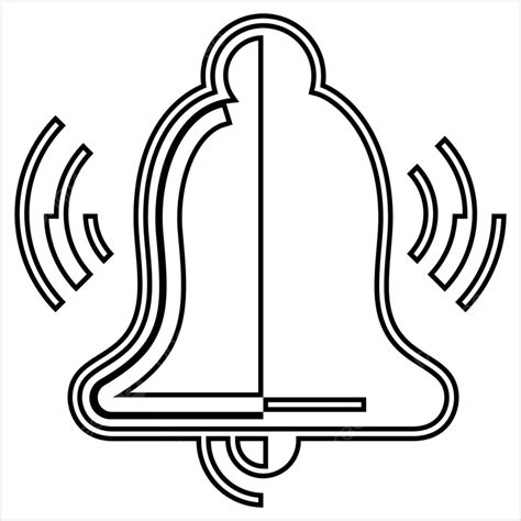 Ringing Bell Icon Sound Abstract, Sign, Sound, Art PNG and Vector with ...