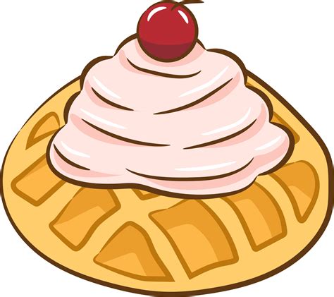 Waffle png graphic clipart design 19606521 PNG
