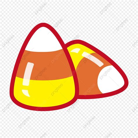 Halloween Candy Corn Clipart Vector, Halloween Three Color Candy ...