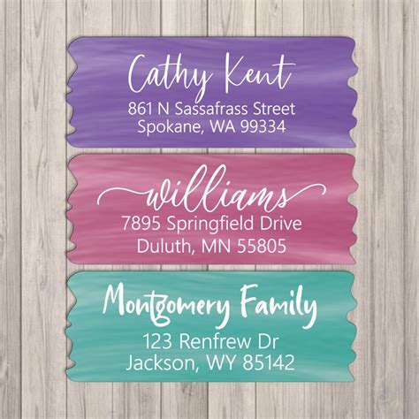 Image result for Personalised Printed Address Labels