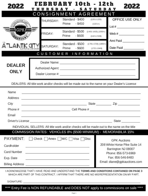 Image result for Consignment Form Book