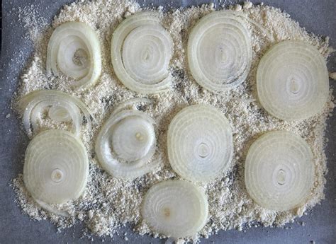 Super crispy homemade onion and parmesan chips