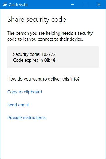 Image result for Quick Assist Code