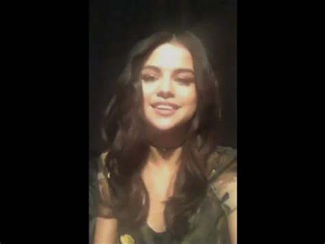 Selena Gomez On Instagram LIVE 2/14/2017 - YouTube