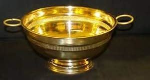 Shivhomeworld Brass Gangalam Bowl with Handles (6 Inches) Size-2 Set of ...