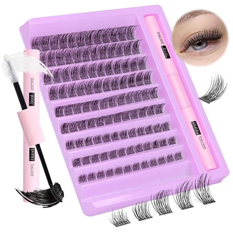 Amazon.com: Alice DIY Lash Extension Kit, Lash Clusters with Lash Glue ...
