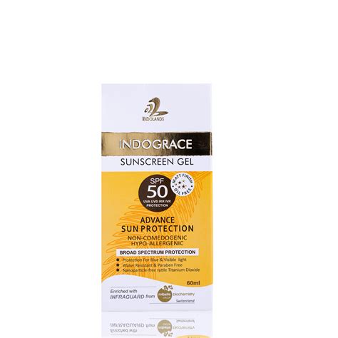 Indograce Sunscreen Gel by Sarin Skin – Sarinskin