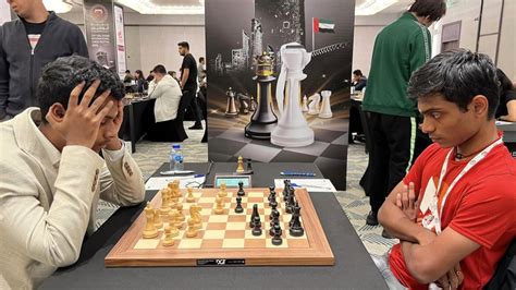 29th Abu Dhabi Masters 2023 R7: Rathanvel's bravado against Artemiev ...