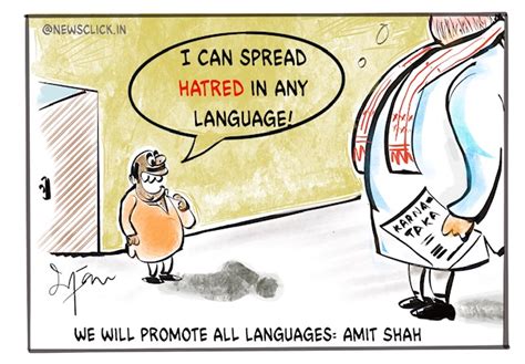 Cartoon Click: The Language of Love Vs Hate | NewsClick