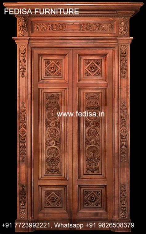 Door Bit Design Wooden Main Double Door Design Latest Main Double Door ...