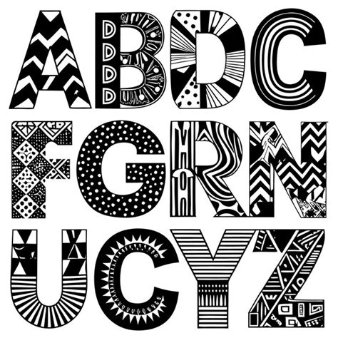 Image result for Letter Pattern