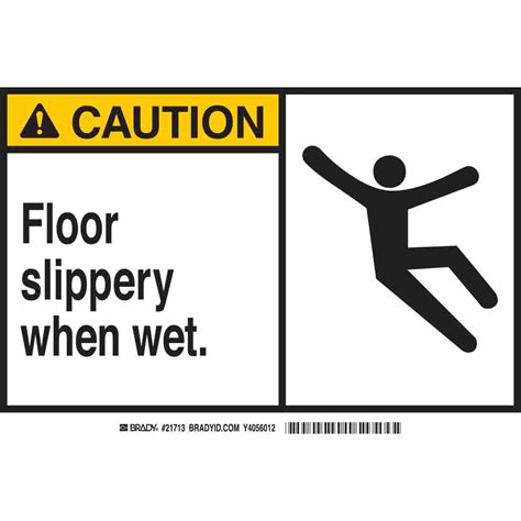 Slippery When Wet Sign