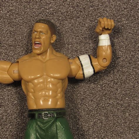 Jakks Pacific John Cena Action Figure WWE Wrestling 7" 2003 Green ...