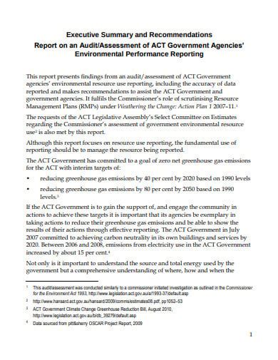 Image result for Communication Audit Executive Summary Example