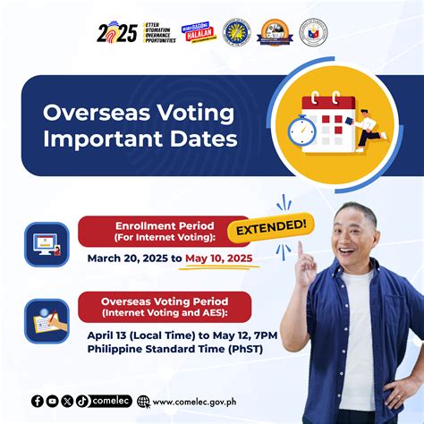 iREHISTRO FOR ONLINE OVERSEAS VOTER REGISTRATION, May 08, 2025Embassy of the Republic of the ...