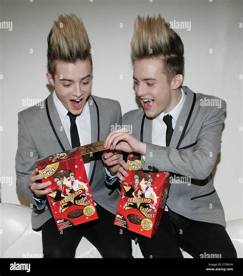 John Grimes and Edward Grimes aka Jedward launched their Golden Ticket ...