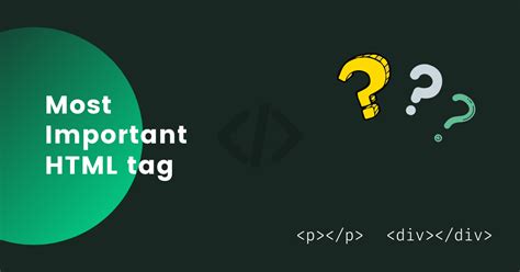Image result for HTML Most Important Tags