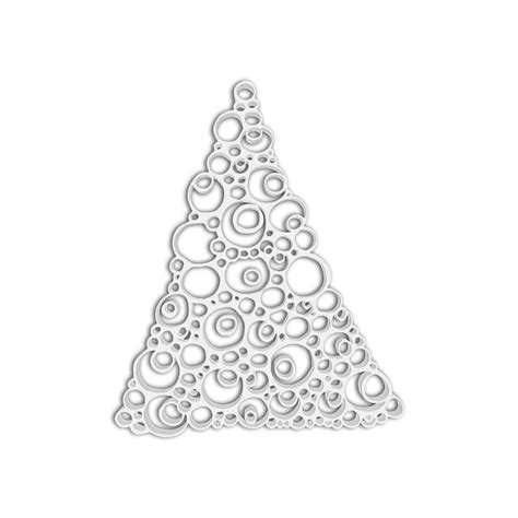 NISH! Christmas Tree Cutout #001-03 (PVC Wood Composite, 4.1ft x 5ft ...