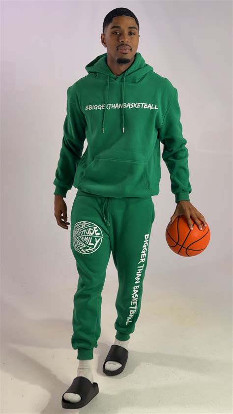 Bigger Than Basketball - Joggers - Green