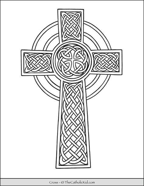 Coloring Pages Of Crosses: A Creative Way to Connect with Faith
