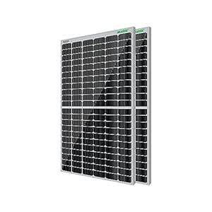 WAAREE Solar Panel 540 Watt (Pack of 2, 540 x 540) Halfcut 24 Volts 144 ...