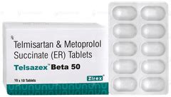 Telmikind Beta 50 Tablet – Hypertension Medication