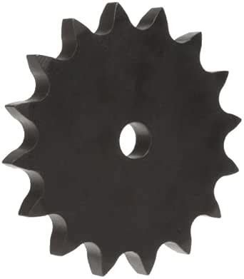 Martin Roller Chain Sprocket, Reboreable, Type A Hub, Single Strand ...
