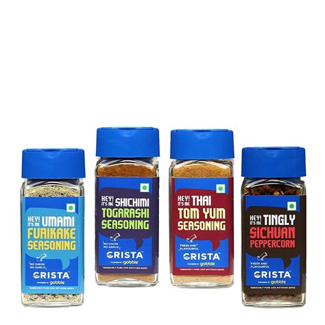 CRISTA Asian Spices & Seasonings Combo | Togarashi Seasoning x 1, 45 ...