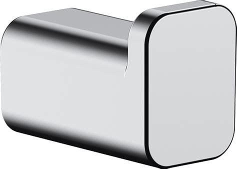 hansgrohe Accessories: AddStoris Q, Towel hook double, Item No. 41755000