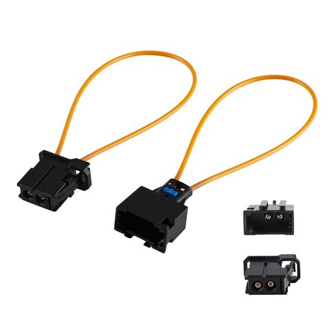 Kithing 2 PCS Fiber Optic Loop Bypass Adapter for Benz Audi India | Ubuy