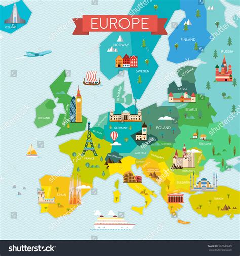 Map Of Europe Travel