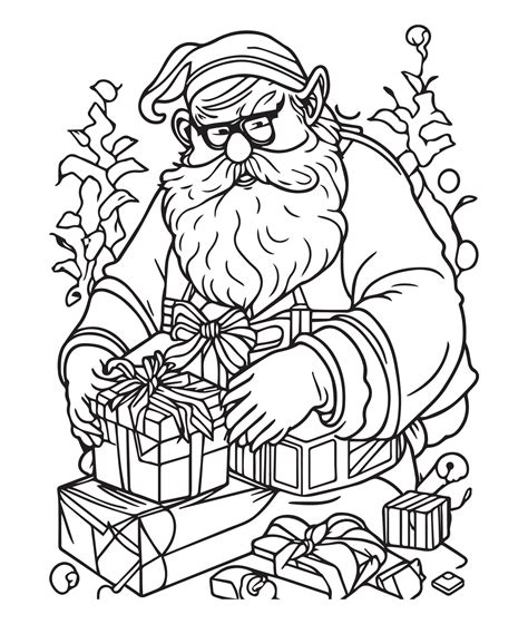 Image result for Santa Claus Printable Pattern