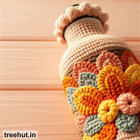 Thanksgiving Crochet Water Bottle Cover Ideas