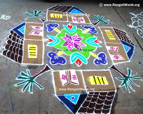 Pongal Rangoli Collections 2014