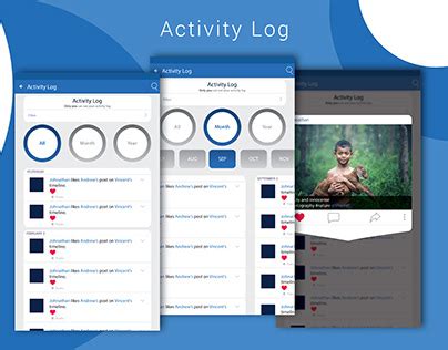 Image result for Activity Log UI